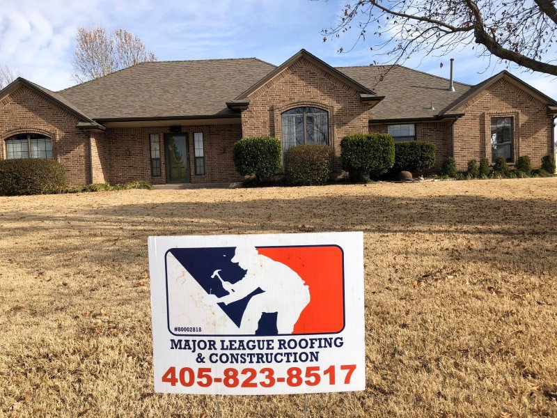 Major League Roofing project