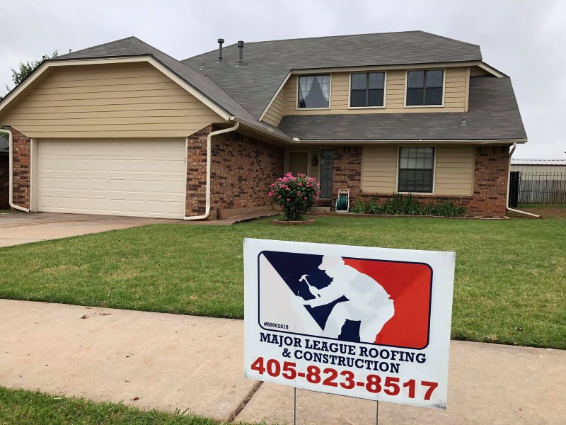 Major League Roofing project