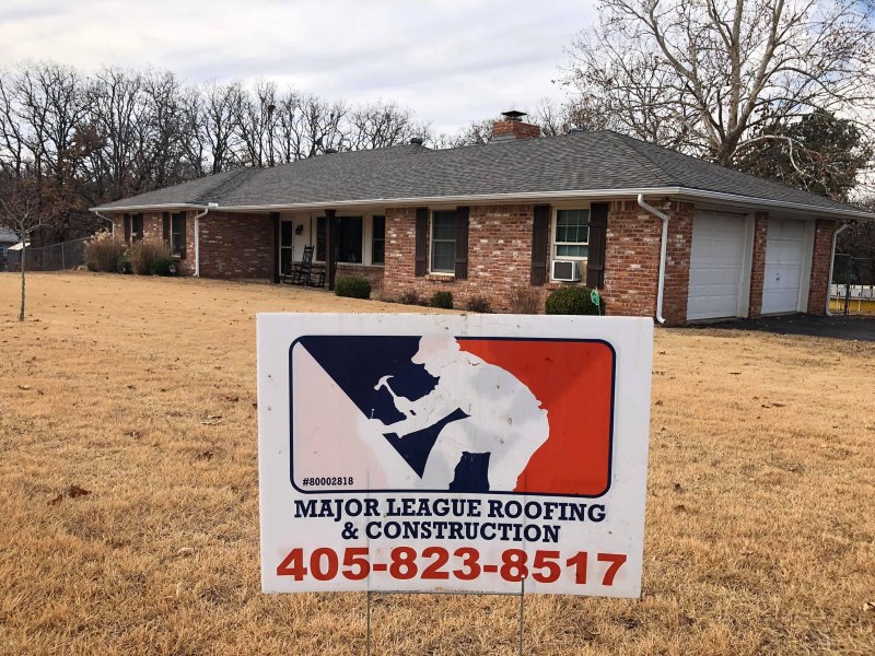 Major League Roofing project